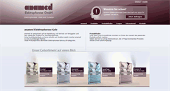 Desktop Screenshot of anamed-gele.com